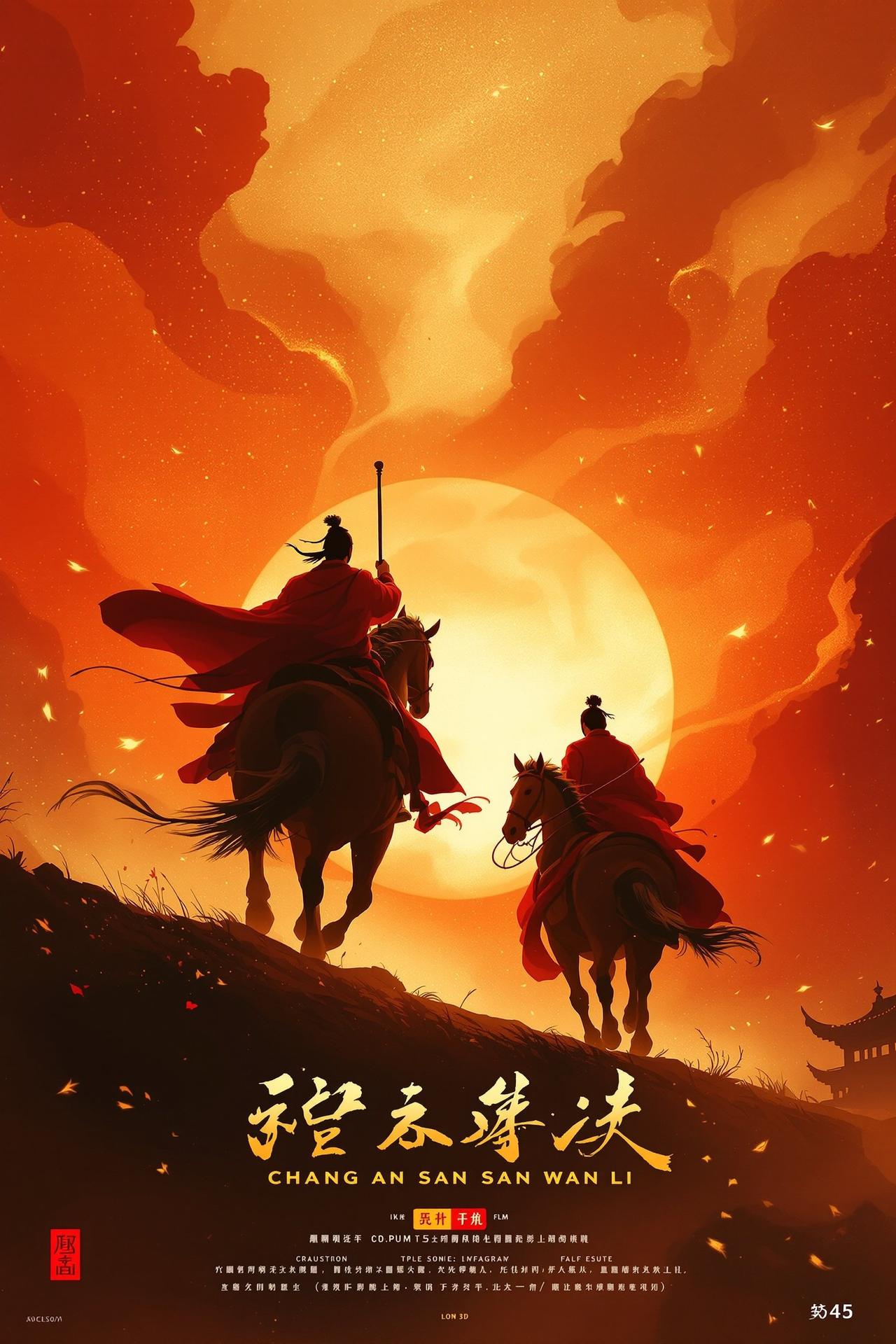 长安三万里 海报,苹果视频高分推荐,评分8.8分